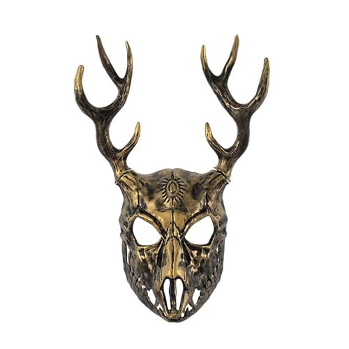 YiQinzcxg Antlers Halloween Kostümmask von YiQinzcxg