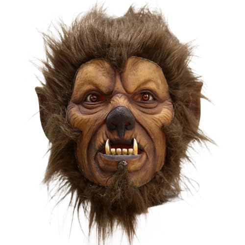 YiQinzcxg Halloween Kopfbedeckung Voller Kopf Cosplay Kopfbedeckung Neuheit Halloween Mann Kostüm Für Maskerade Party von YiQinzcxg