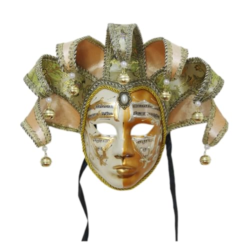 YiQinzcxg Maskerade Full Face Maskerade Kostüm Erklärungen Für Frauen Halloween Maskerade Dress Up Carnivals Partys von YiQinzcxg