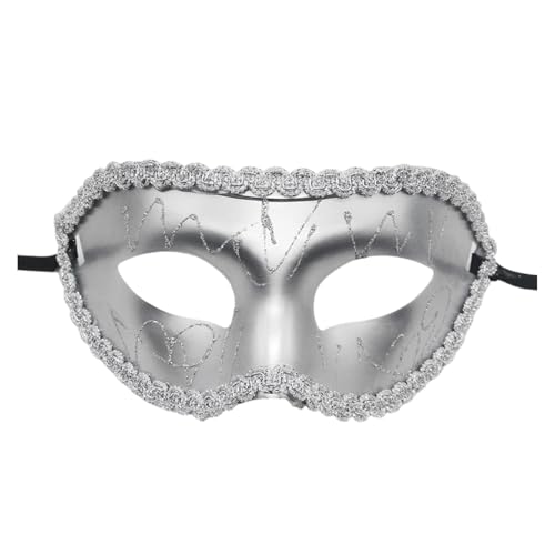 YiQinzcxg Masquerade Maske Halbgesicht Maske Maskerade Augenmaske Halloween Brillen Für Männer Frauen Maskerade Halloween Cosplay Party von YiQinzcxg