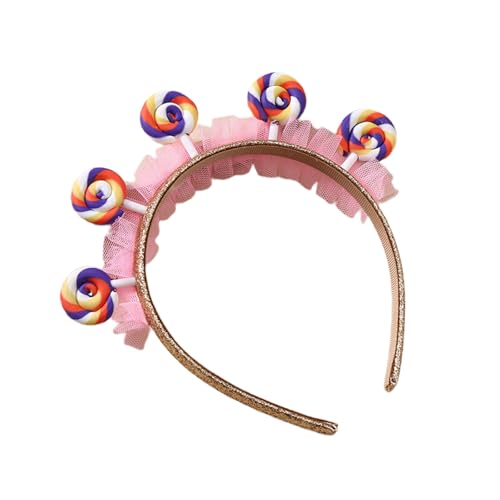 YiQinzcxg Neuheit Candy Stirnband Cartoon Prinzessin Cosplay Versorgung Halloween Schöne Rollenspiel Für Geburtstagsfoto Requisiten von YiQinzcxg