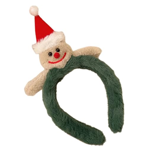 YiQinzcxg Pelziges Geweih Weihnachten Kopfbedeckung Stirnband Foto Requisiten Party Cosplay Kostüme Tanzparty Stirnband Weihnachten von YiQinzcxg