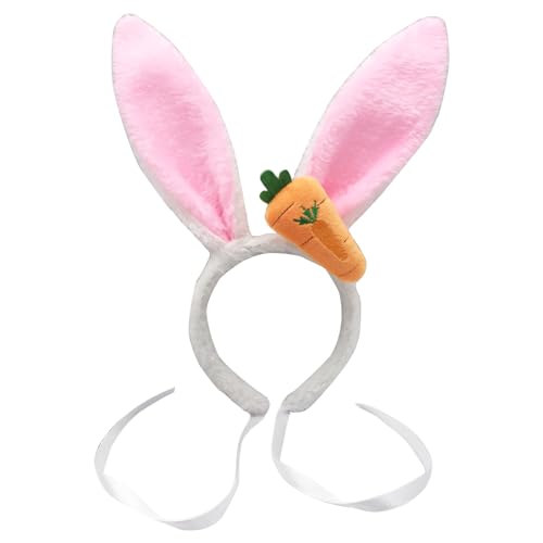 YiQinzcxg RabbitEar Stirnband Rollenspiel Kostüm Hairhoop Party Kopfschmuck Maskeraden Kopfbedeckung Kind Animation Zubehör von YiQinzcxg