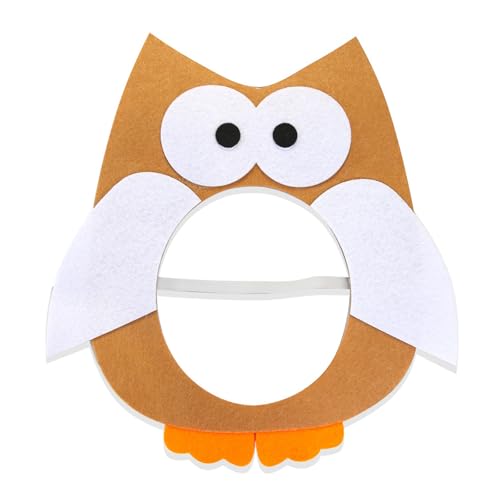 YiQinzcxg Tiermaske Für Kinder Bequeme Schöne Maske Stirnband Für Verschiedene Party Anlässe Schule Spielen Bühnenaufführungen von YiQinzcxg