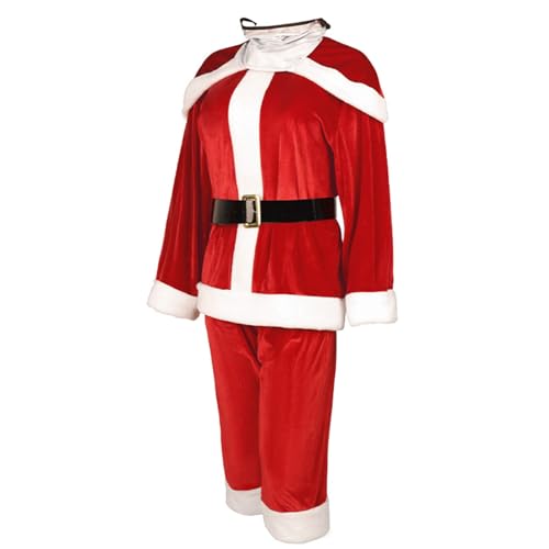 YiQinzcxg Weihnachten Santa Cosplay Outfit Erwachsener Weihnachtsmann Kostüm Accessoire Sant Taillengürtel Für Männer Und Frauen Weihnachten Fastival Party von YiQinzcxg