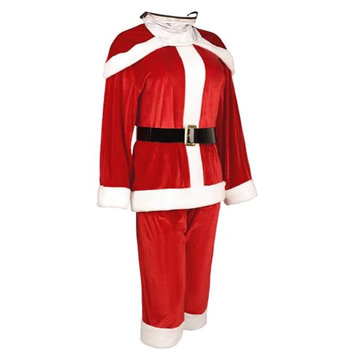 YiQinzcxg Weihnachten Santa Cosplay Outfit Erwachsener Weihnachtsmann Kostüm Accessoire Sant Taillengürtel Für Männer Und Frauen Weihnachten Fastival Party von YiQinzcxg