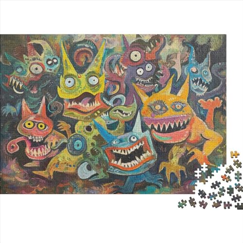 Abstract Art 1000 Teile Puzzle Für Kinder Und Erwachsene Ab 14 Jahren Explosion of Colors Holzpuzzle Herausfordernd Denkspiel 1000pcs (75x50cm) von YiWanLiu