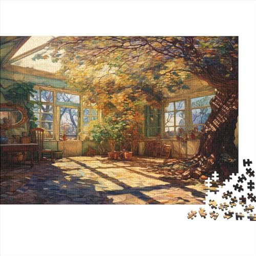 Beautiful Garden 1000 Teile Puzzle Für Kinder Und Erwachsene Ab 14 Jahren Colorful Garden Holzpuzzle Herausfordernd Denkspiel 1000pcs (75x50cm) von YiWanLiu