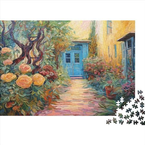 Beautiful Garden 1000 Teile Puzzle Für Kinder Und Erwachsene Ab 14 Jahren Colorful Garden Holzpuzzle Herausfordernd Lernspiel 1000pcs (75x50cm) von YiWanLiu