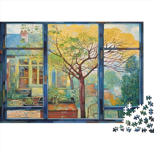 Beautiful Garden 1000 Teile Puzzle Für Kinder Und Erwachsene Ab 14 Jahren Colorful Garden Holzpuzzle Herausfordernd Lernspiel 1000pcs (75x50cm) von YiWanLiu