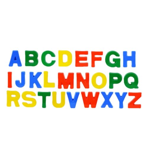 Yianyal Alphabet-Lernspielzeug,Buchstaben-Lernspielzeug, Buchstaben-Lernspielzeug für Kinder, 26-teiliges süßes -Spielzeugset, farbenfrohes Spielset für Strand, Partys, Zuhause von Yianyal