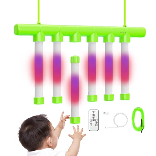 Yianyal Drop Sticks Spiel, 3 Einstellbare Geschwindigkeit Light-Up Training Reaktionsspiel Sticks, Falling Sticks Spiel Für Aufregende Hand Herausforderung Spiel, Verbessern Reflexe & von Yianyal