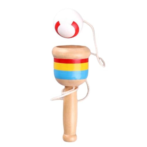 Yianyal Holz Und Fang Ball | Sensorisches Lernspiel | Tragbares Werfspiel Für Kinder Mädchen Ostern Picknick Camping Geburtstag Schule Yianyal Holz Und Fang Ball | Sensorisches Lernspiel | Tragbares Werfspiel Für Kinder Mädchen Ostern Picknick Camping Geburtstag Schule von Yianyal
