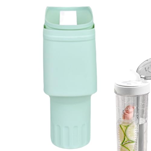 Yianyal Wasserflaschen-Umhängetasche, Wasserflaschenhalter-Tasche - Silikon-Wasserflaschen-Umhängetasche mit Handytasche,Tragbare Wasserflaschentasche für Outdoor, Indoor, Camping, Reisen von Yianyal