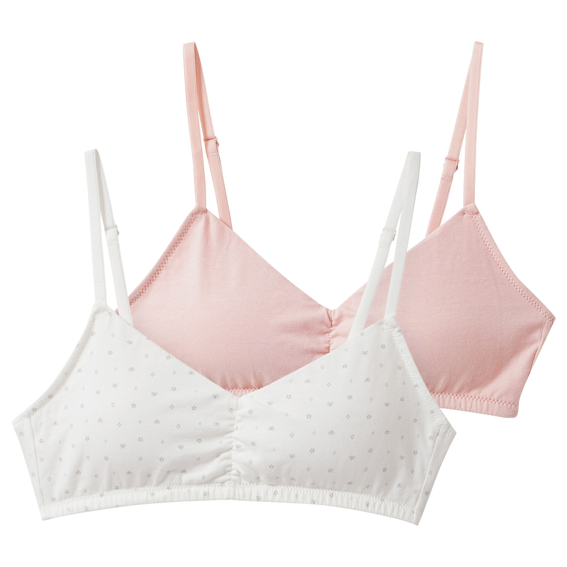 2 Mädchen BHs im Set 2 Mädchen BHs im Set von Yigga