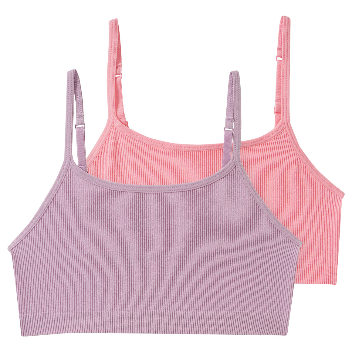 2 Mädchen Seamless-Bustiers mit Rippstruktur 2 Mädchen Seamless-Bustiers mit Rippstruktur von Yigga