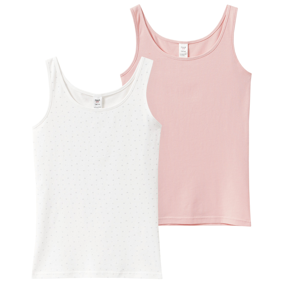 2 Mädchen Unterhemden im Set 2 Mädchen Unterhemden im Set von Yigga