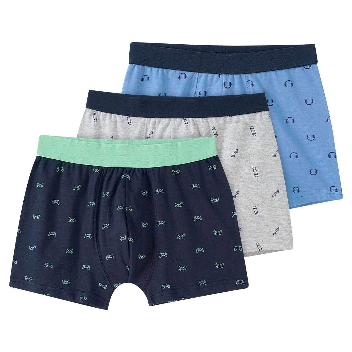 3 Jungen Boxer mit Gaming-Motiven von Yigga