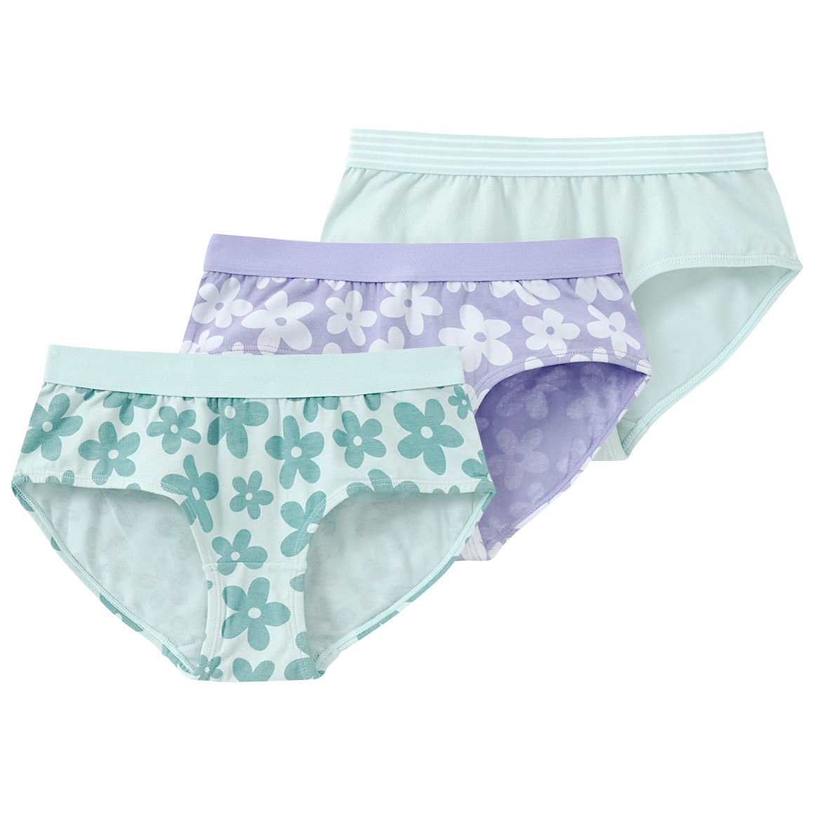 3 Mädchen Pantys mit Blumen von Yigga