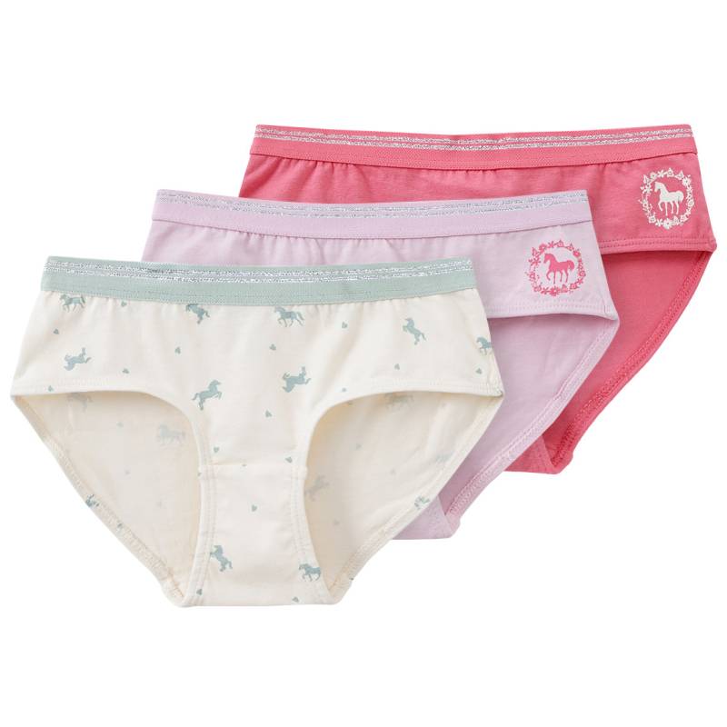 3 Mädchen Pantys mit Pferde-Motiven von Yigga