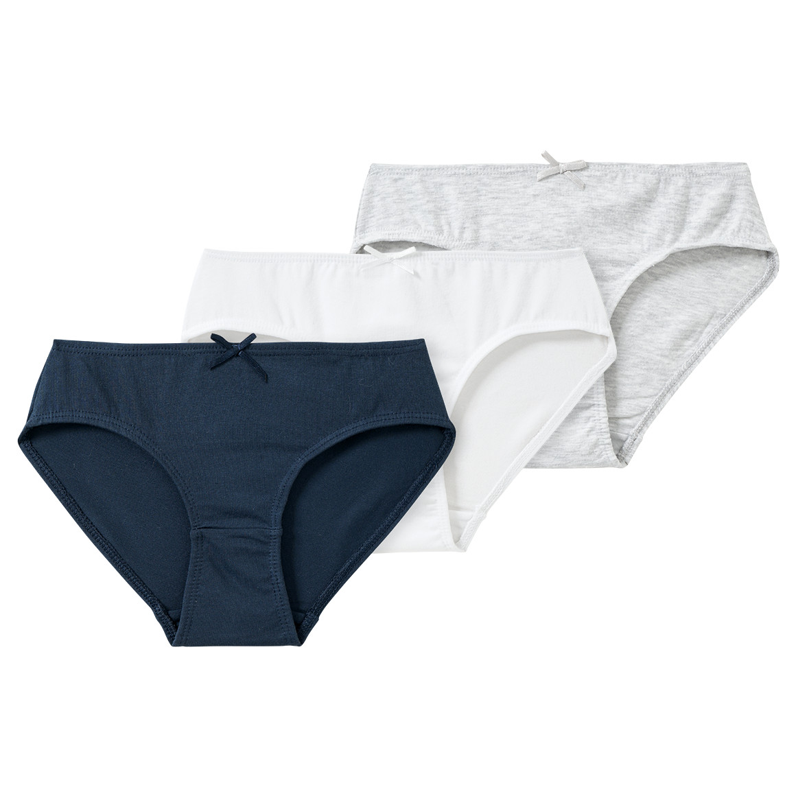 3 Mädchen Slips im Basic-Look 3 Mädchen Slips im Basic-Look von Yigga