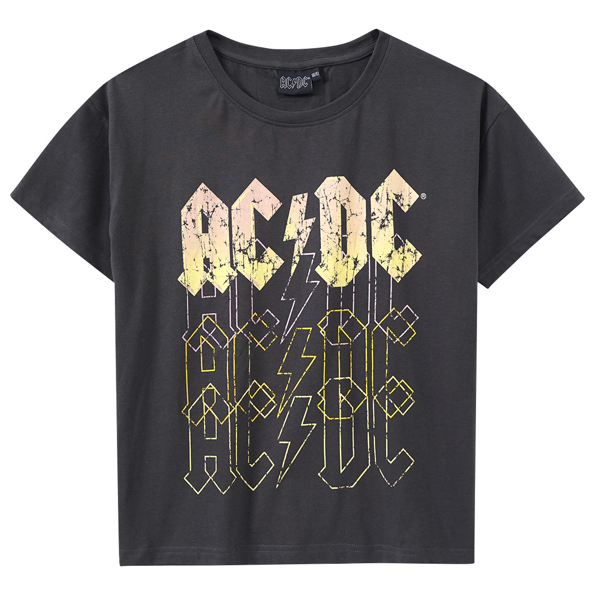 AC/DC T-Shirt mit großem Print von Yigga