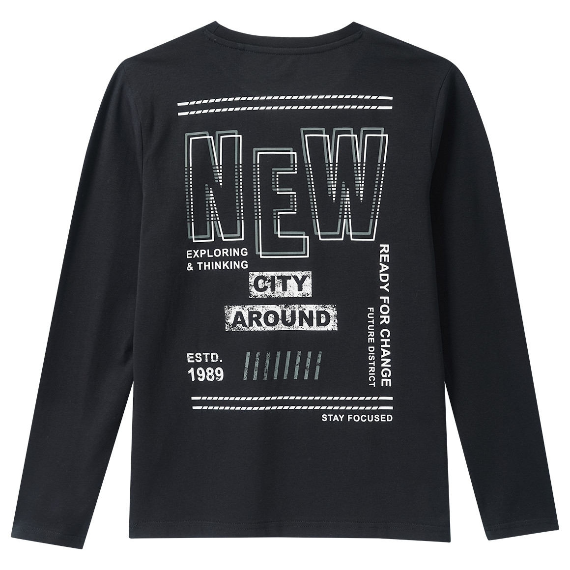 Jungen Langarmshirt mit Backprint Jungen Langarmshirt mit Backprint von Yigga