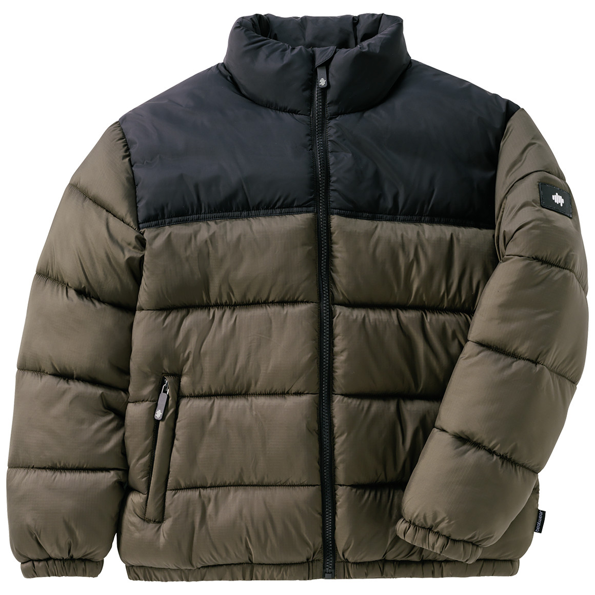 Jungen Pufferjacke mit Farbteiler von Yigga