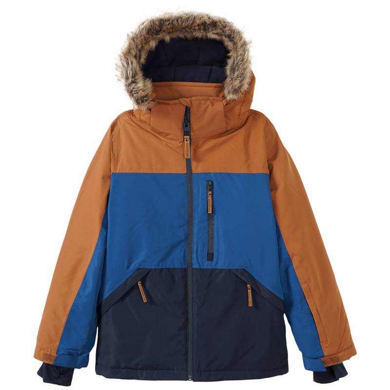 Jungen Schneejacke mit Farbteilern von Yigga