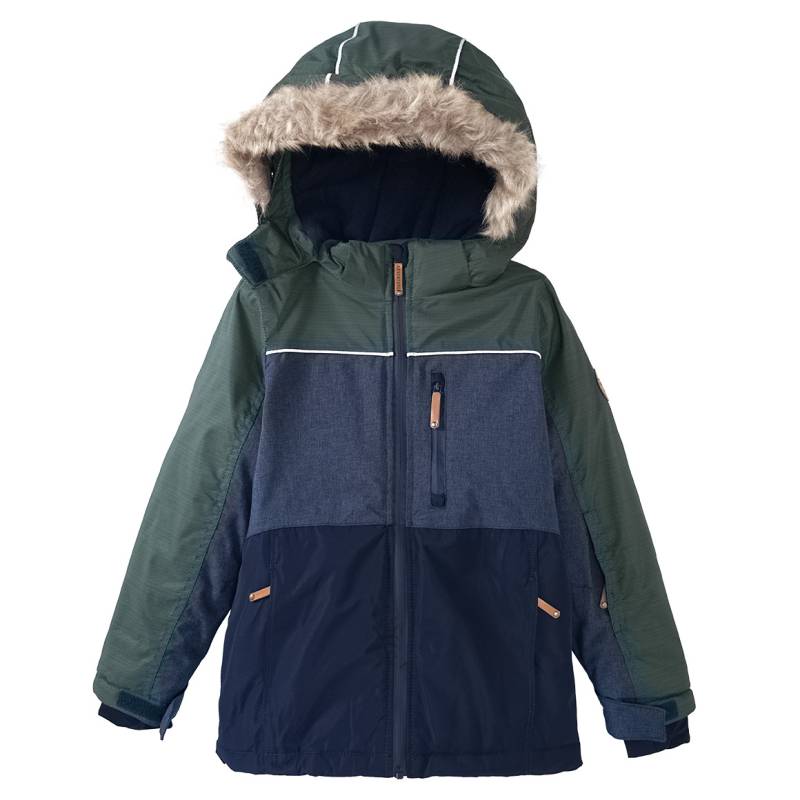 Jungen Schneejacke mit Flächenteilern von Yigga