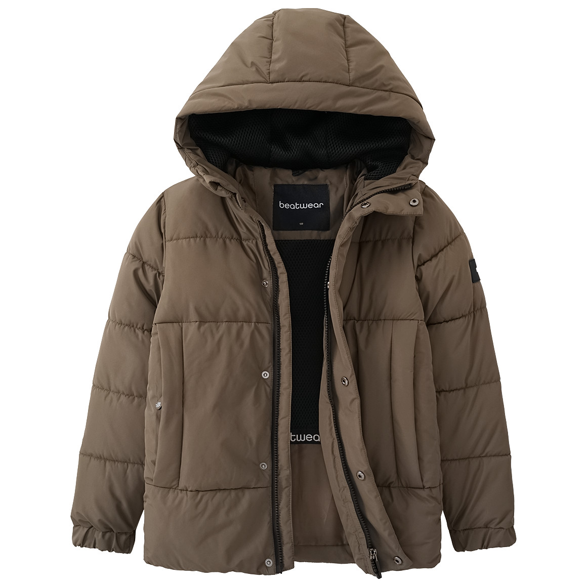 Jungen Steppjacke mit Kapuze von Yigga