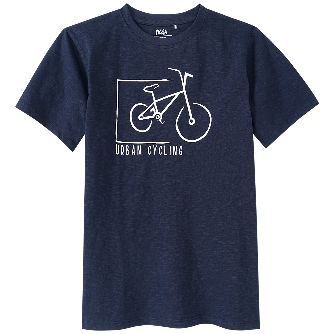 Jungen T-Shirt mit Fahrrad-Motiv von Yigga