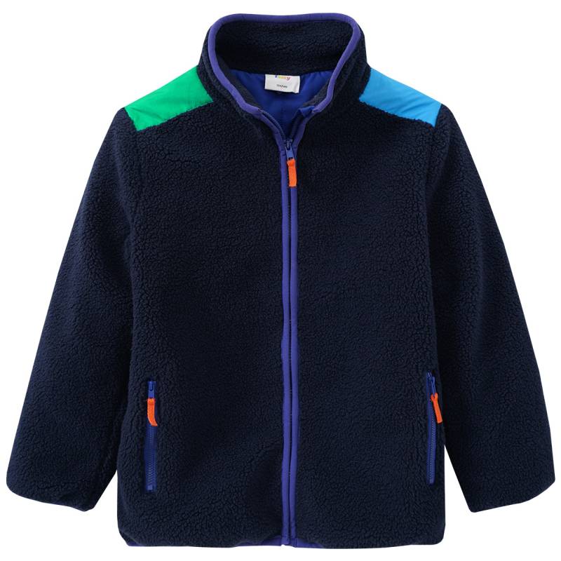 Jungen Teddyjacke mit bunten Details von Yigga