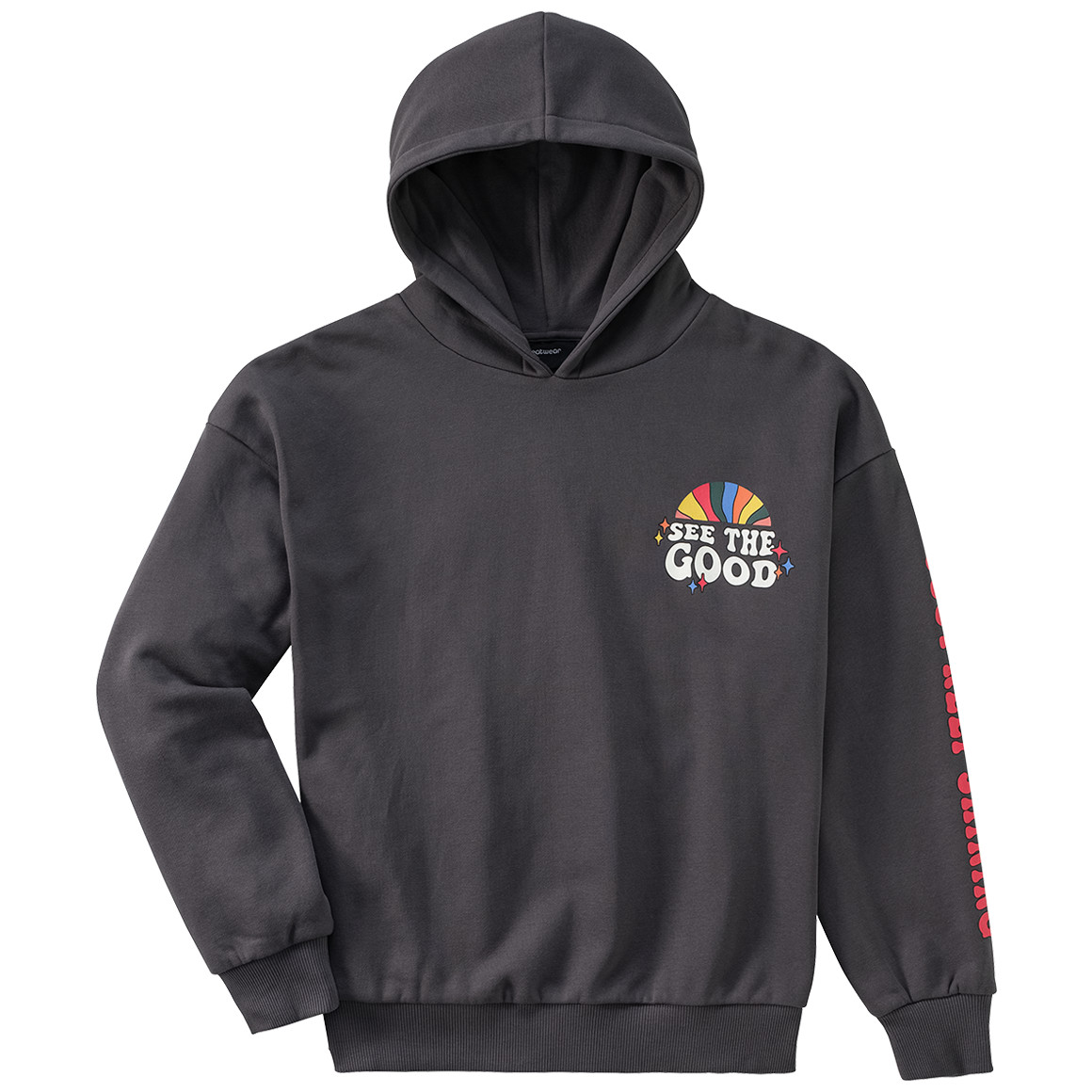 Mädchen Hoodie mit Rücken-Print von Yigga