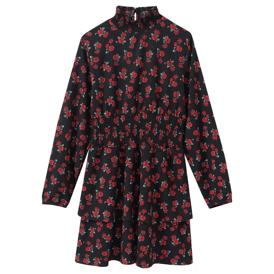 Mädchen Kleid mit Rosen-Muster Mädchen Kleid mit Rosen-Muster von Yigga