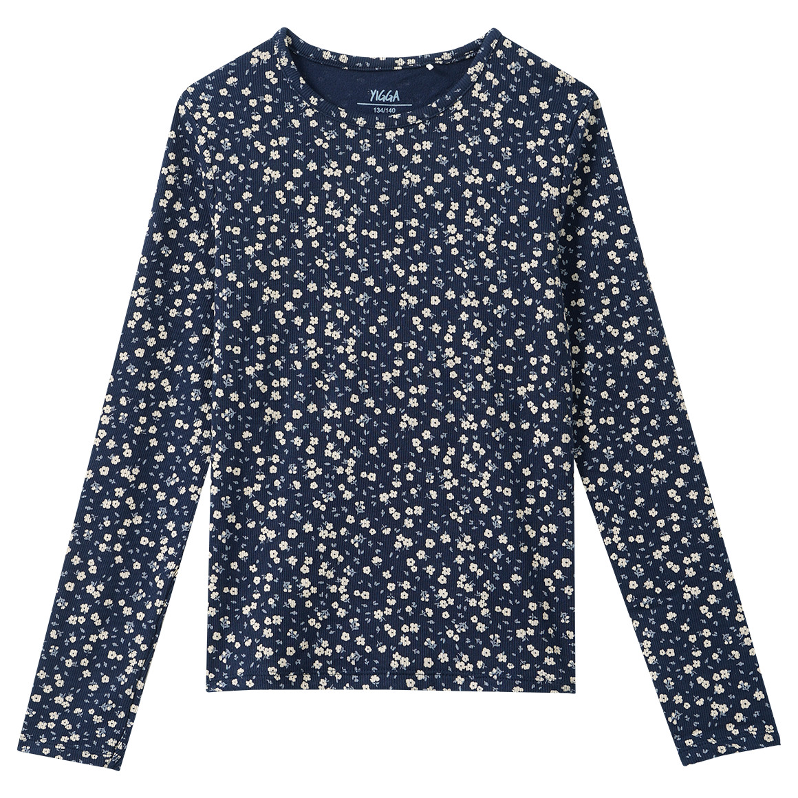 Mädchen Langarmshirt mit Blümchen-Print Mädchen Langarmshirt mit Blümchen-Print von Yigga
