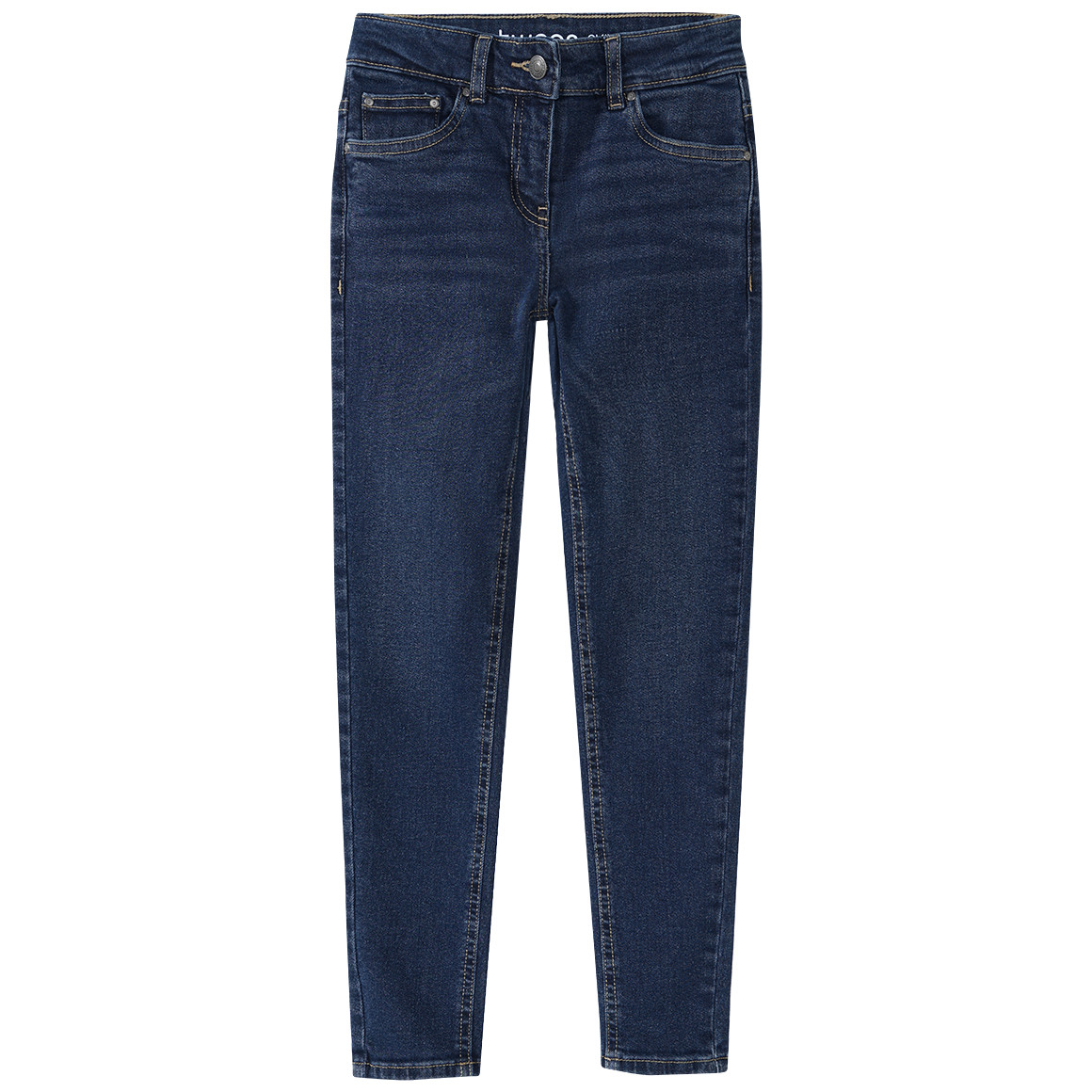 Mädchen Skinny-Jeans mit verstellbarem Bund von Yigga