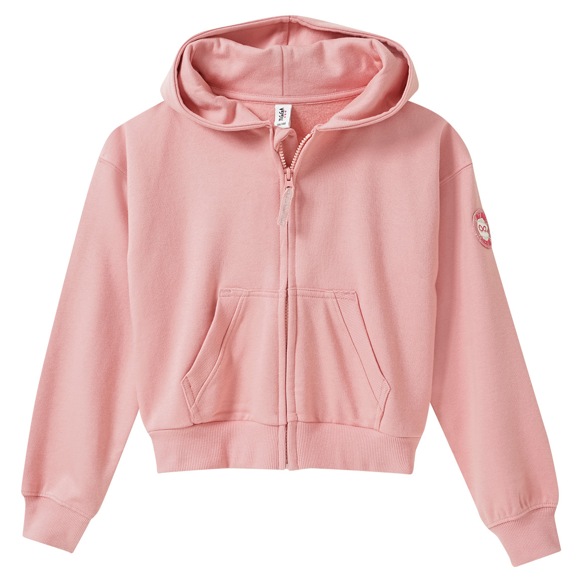 Mädchen Sweatjacke mit Aufnäher Mädchen Sweatjacke mit Aufnäher von Yigga