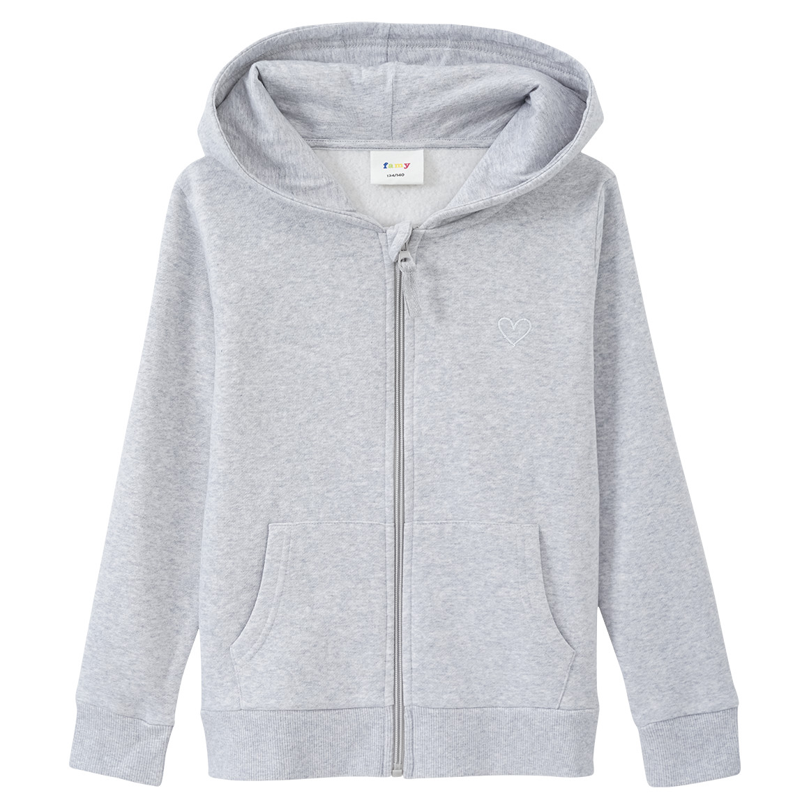 Mädchen Sweatjacke mit Bio-Baumwolle von Yigga