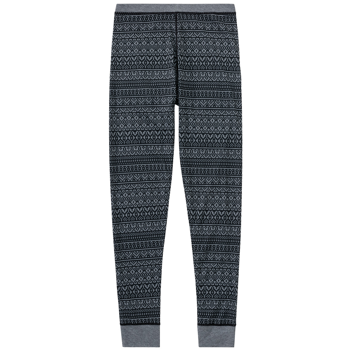 Mädchen Thermo-Leggings mit Norweger-Muster von Yigga