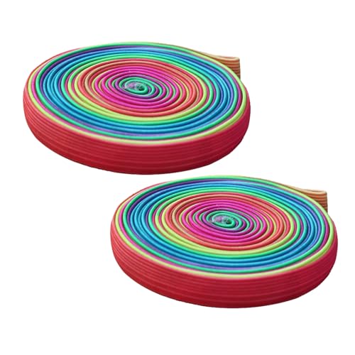 2 Stück Gummitwist Kinder,Gummi Twist Regenbogenfarben,Gummi Twist Mädchen ab 6,Pausenspiele Grundschule,Fadenspiele für Kinder,gummi Twist Mädchen,Hüpfgummi kinder ab 6,7,8,9,10 Jahre (2 Stück) 2 Stück Gummitwist Kinder,Gummi Twist Regenbogenfarben,Gummi Twist Mädchen ab 6,Pausenspiele Grundschule,Fadenspiele für Kinder,gummi Twist Mädchen,Hüpfgummi kinder ab 6,7,8,9,10 Jahre (2 Stück) von YingMengZhiGe