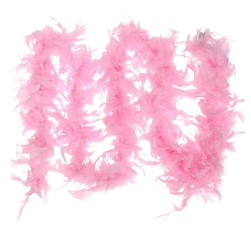 Feather Boas für Frauen, 6 Farben erhältlich künstliche Feder Boas, ausgefallenes Kostüm für Mädchen, Hochzeit Bachelor Crafts Party Supplies Mädchen Dress Up Kostüm von Yiohejy