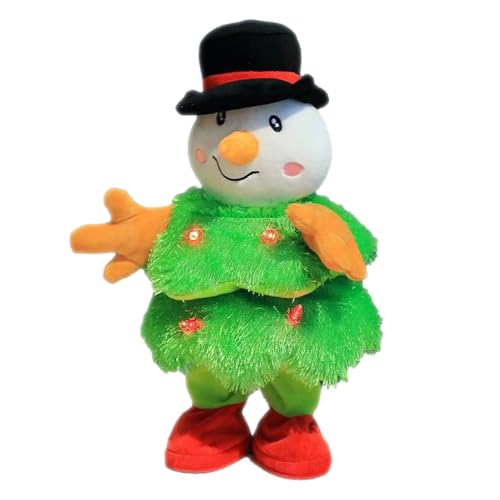 Yiohejy Singsender Tanzender,Weihnachts Plüsch Singende Tanzende Puppe - Interaktive Leuchtende Musikalische Plüschdekoration Für Wohnzimmer Büro Schlafzimmer Party Hotel Auto Yiohejy Singsender Tanzender,Weihnachts Plüsch Singende Tanzende Puppe - Interaktive Leuchtende Musikalische Plüschdekoration Für Wohnzimmer Büro Schlafzimmer Party Hotel Auto von Yiohejy