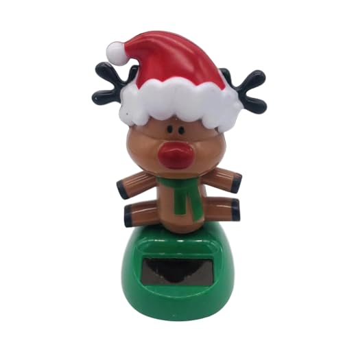 Yiohejy Weihnachts-Armaturenbrett-Dekorationen,Auto-Innenraumverzierung mit automatischer Schaukel | Energiesparende Tanzfigur, Zubehör für Auto-Schreibtisch-Heimdekoration Yiohejy Weihnachts-Armaturenbrett-Dekorationen,Auto-Innenraumverzierung mit automatischer Schaukel | Energiesparende Tanzfigur, Zubehör für Auto-Schreibtisch-Heimdekoration von Yiohejy