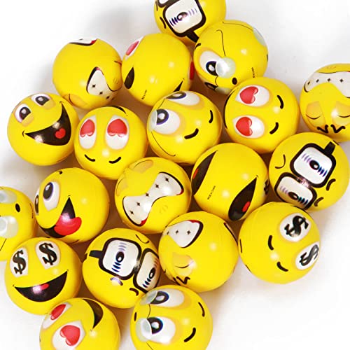 20 Stücke Stressball Anti Stress Spielzeug Bälle Wurfball Squeeze Ball Für Kinder Erwachsene Mitgebsel Kindergeburtstag Junge Gastgeschenke Give Aways Kindergeburtstag Knautschball Mini Schaum Kugeln von Yiran