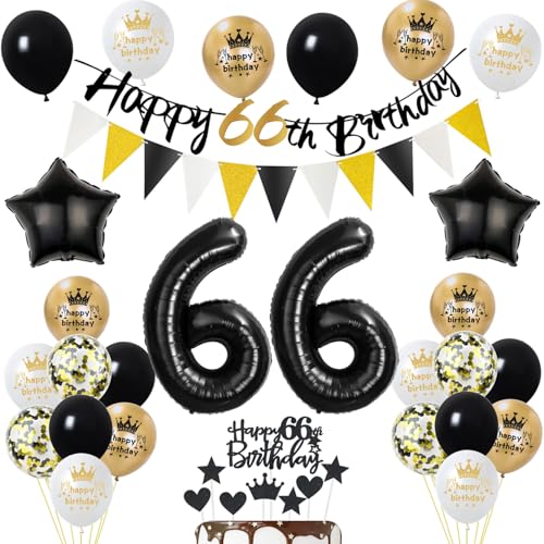 Luftballons 66 Geburtstag Deko Mann Frauen, Banner 66 Geburtstag Girlande Deko 66. Geburtstag Frau Tortendeko 66. Geburtstag Mann Schwarz Gold Geburtstagsdeko 66 jahre Mann Frau Ballons Luftballons 66 Geburtstag Deko Mann Frauen, Banner 66 Geburtstag Girlande Deko 66. Geburtstag Frau Tortendeko 66. Geburtstag Mann Schwarz Gold Geburtstagsdeko 66 jahre Mann Frau Ballons von Yishamei
