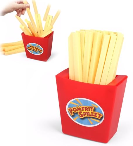 Brettspiel Bounce Pommes Frites Spaßset, Pommes-Frites-Spiel, Kinder Party Montessori Spielzeug Geschenke für Jungen Mädchen ab 2 3 4 5 6 7 8 Jahren (A) von Yizemay