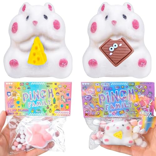 Squeeze Toys 2 Stück Stressball Kinder Erwachsene, Anti Stress Ball, Stressball Quetschball Stressabbau Spielzeug Antistressball Spielzeug Party Geschenke Dekoration Squeeze Toys 2 Stück Stressball Kinder Erwachsene, Anti Stress Ball, Stressball Quetschball Stressabbau Spielzeug Antistressball Spielzeug Party Geschenke Dekoration von Yizemay