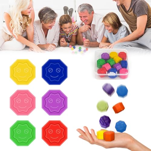 Yizemay 5 Pcs Koreanisches Traditionelles Spielspiel Gonggi Jack, Korean Game, Stein Spiel Geschenke für Kinder, Korean Stone für die Interaktion in der Familie (B) von Yizemay