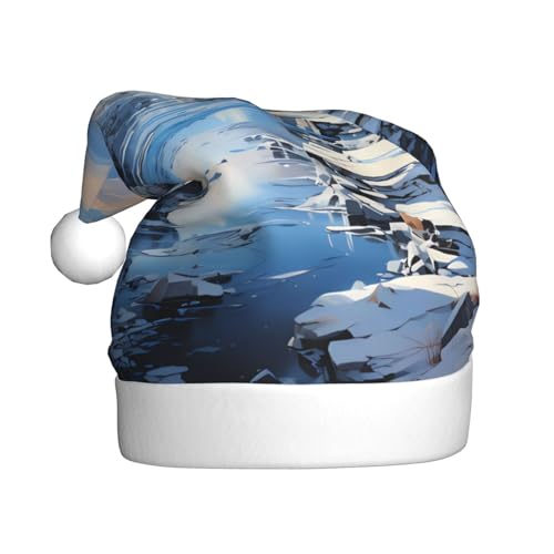 Weihnachtsmütze für Erwachsene, festliche Weihnachtsmütze mit Bommel, unisex, für Weihnachtsfeiern. Weihnachtsmütze für Erwachsene, festliche Weihnachtsmütze mit Bommel, unisex, für Weihnachtsfeiern. von Yizhiyz